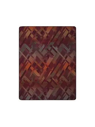 BIEDERLACK | Wohndecke - Plaid 150x200cm RUBY PASSION Garnet Glow | 